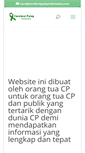 Mobile Screenshot of cerebralpalsyindonesia.com